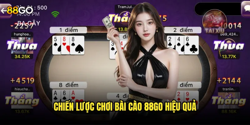 Chiến lược chơi bài cào 88go hiệu quả