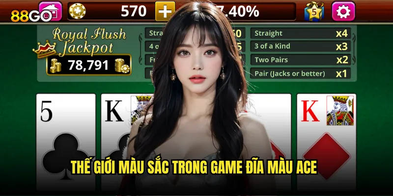 Thế giới màu sắc trong game Đĩa màu ACE