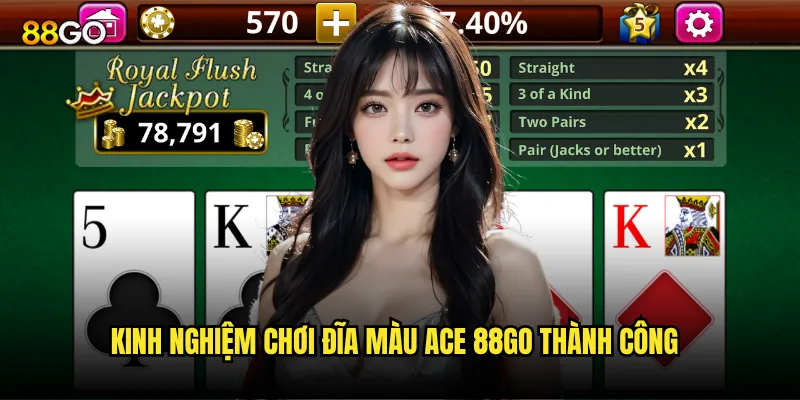 Kinh nghiệm chơi Đĩa màu ACE 88go thành công